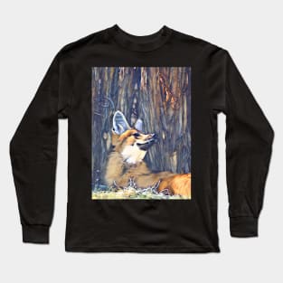 Maned Wolf Long Sleeve T-Shirt